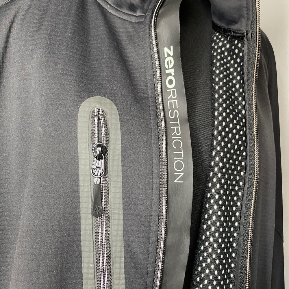 Zero Restrictions Men’s Zip-up Black Size XL - Picture 11 of 14